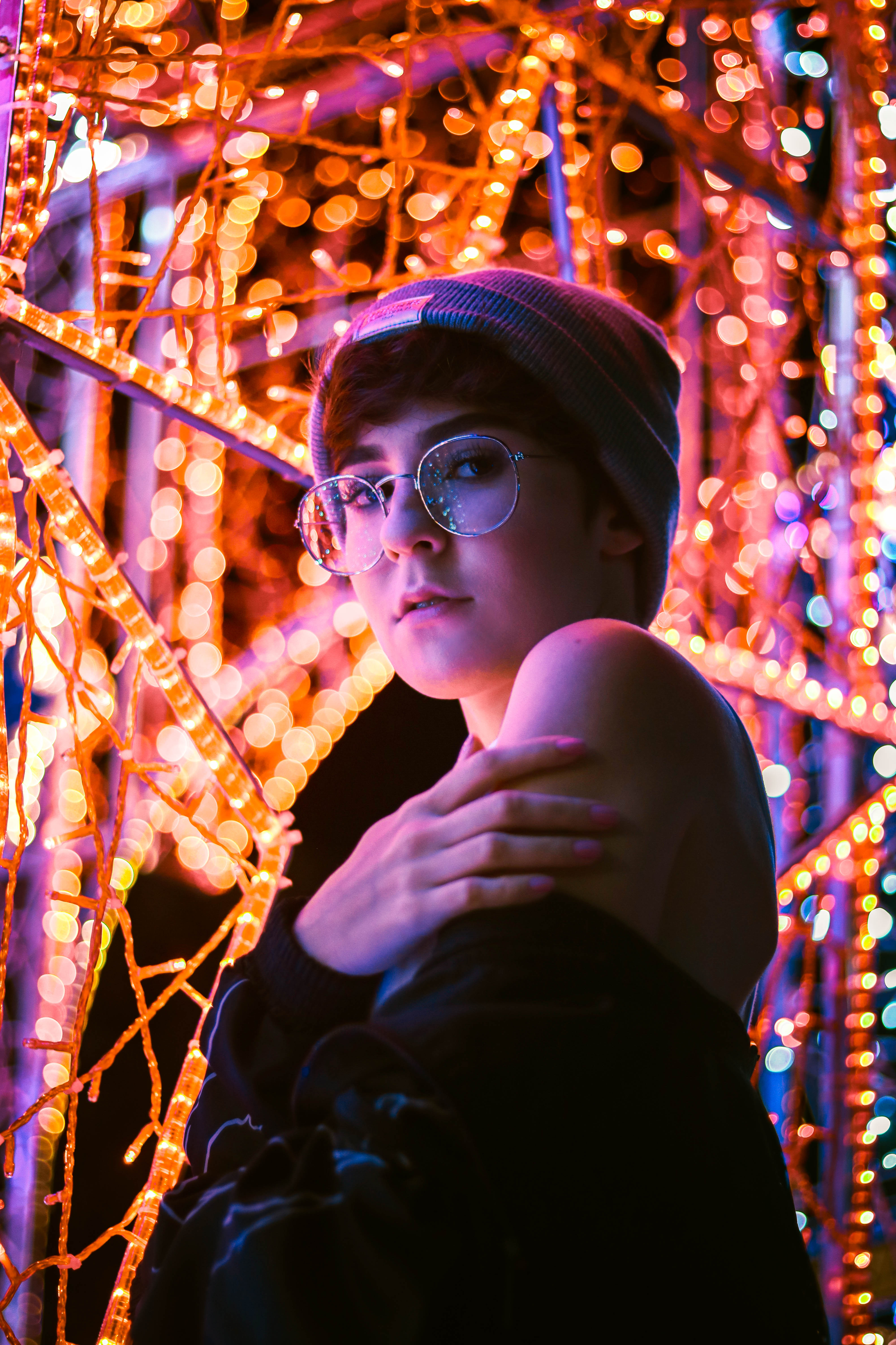 Retrato feminino cinematográfico