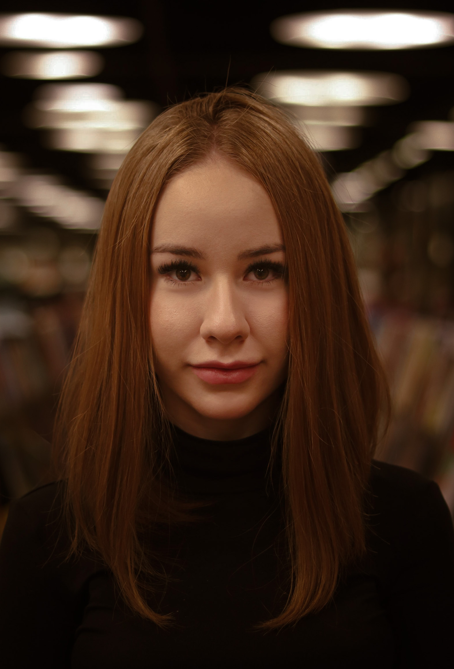 Retrato feminino artístico